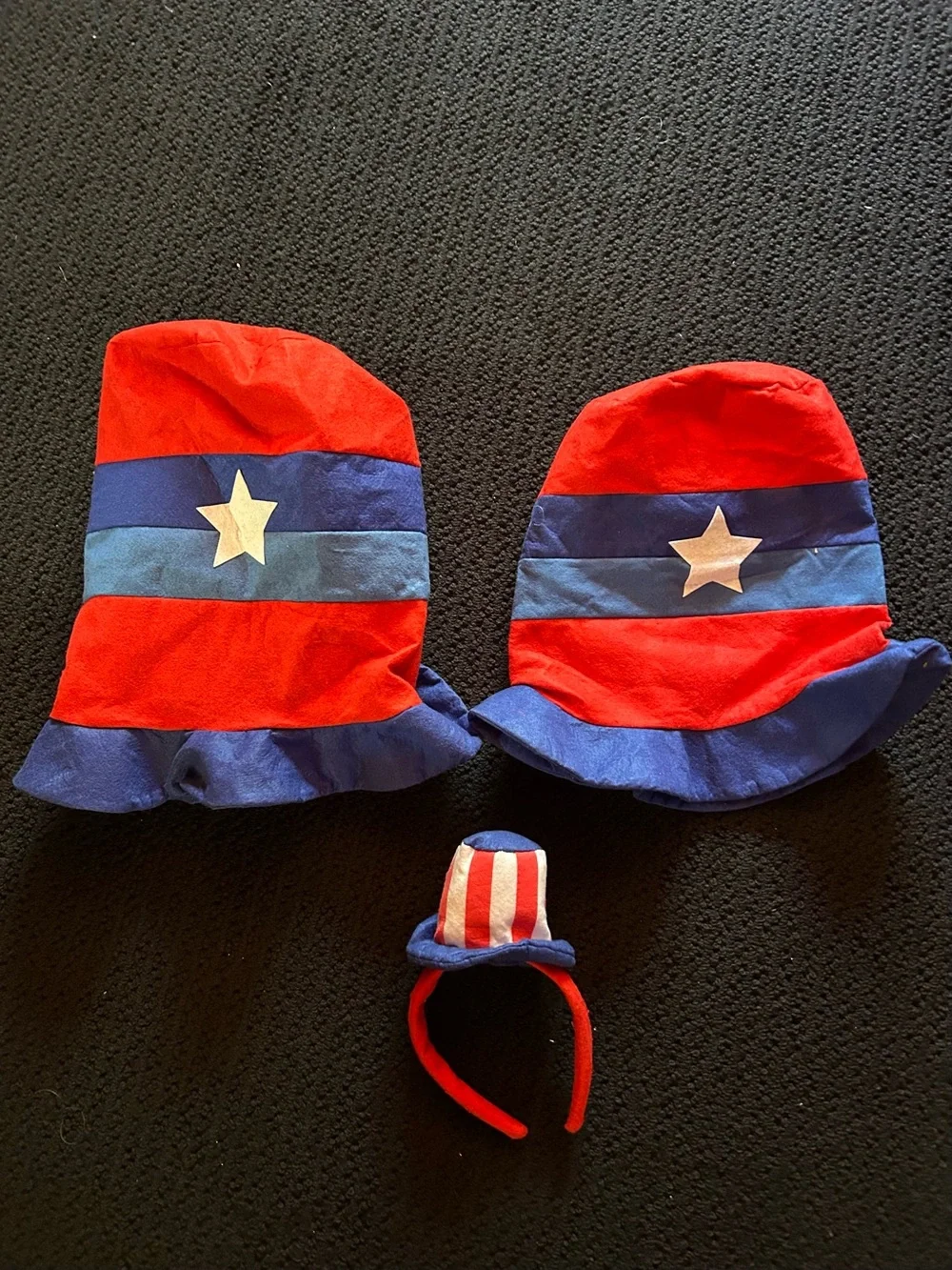 Patriotic 🇺🇸Red and Blue Costume Hats